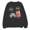 Gamer Book Lover Girl Women Bookworm Video Gaming Daughter Unisex Sweatshirt