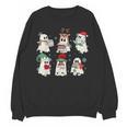 Ghost Santa Elf Squad Read Books Bookish Librarian Christmas Unisex Sweatshirt Ghost Santa Elf Squad Read Books Bookish Librarian Christmas Unisex Sweatshirt