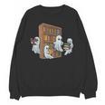 Ghosts Reading Books Teacher Halloween Librarian Book Lover Unisex Sweatshirt Ghosts Reading Books Teacher Halloween Librarian Book Lover Unisex Sweatshirt