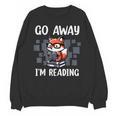 Go Away I'm Reading Book Reader Cute Fox Librarians Unisex Sweatshirt