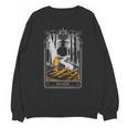 Gothic Book Lover Skeleton Unisex Sweatshirt