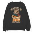 Groundhogs Prefer Books Over Winter February Unisex Sweatshirt