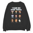 I Can Do Hard Things Children's Book Characters Unisex Sweatshirt