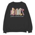Harm Reduction Floral Book Overdose Awareness Nurse Unisex Sweatshirt