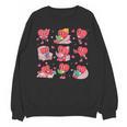 Hearts Reading Book Lovers All Booked For Valentine Unisex Sweatshirt Hearts Reading Book Lovers All Booked For Valentine Unisex Sweatshirt