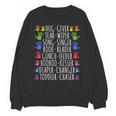 Hug Giver Book Reader Diaper Changer Daycare Teacher Unisex Sweatshirt
