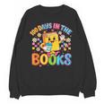 HUGvyn Preppy 100 Days In The Books Teacher Reading Coffee Unisex Sweatshirt