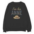 I'm His Anne Romantic Book Lover Vintage Unisex Sweatshirt