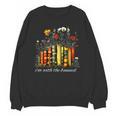 I'm With The Banned Banned Books Colorful Literary Fr Unisex Sweatshirt