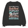 I'm a Book Nerd Bookworm Unisex Sweatshirt