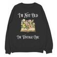 I'm Not Old Women Shirt Vintage Chic Floral Book Unisex Sweatshirt
