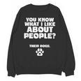 Introvert Animal Dog Owner Unisex Sweatshirt Introvert Animal Dog Owner Unisex Sweatshirt