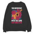 Introvert Singers Singing Sad Song Classical Music Lovers Unisex Sweatshirt