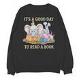 Its A Good Day To Read A Book Cute Pig & Elephant Adventure Unisex Sweatshirt Its A Good Day To Read A Book Cute Pig & Elephant Adventure Unisex Sweatshirt