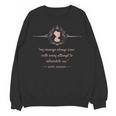 Jane Austen My Courage Always Rises Literary Book Club Unisex Sweatshirt Jane Austen My Courage Always Rises Literary Book Club Unisex Sweatshirt