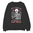 Just A Good Girl Reading Dirty Books Dark Romance Unisex Sweatshirt Just A Good Girl Reading Dirty Books Dark Romance Unisex Sweatshirt