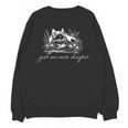 Just One More Chapter Dog German Shepherd Book Lover Unisex Sweatshirt