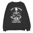 Just One More Chapter Skeleton Reading Bookworm Unisex Sweatshirt Just One More Chapter Skeleton Reading Bookworm Unisex Sweatshirt