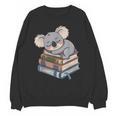 Koala Reading Book Pajama Sleep Unisex Sweatshirt