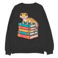 Leopard Gecko Book Lover Reading Unisex Sweatshirt Leopard Gecko Book Lover Reading Unisex Sweatshirt
