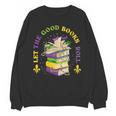 Let The Good Books Roll Mardi Gras Reading Unisex Sweatshirt