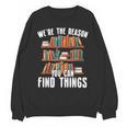 Librarian Reading Books Lover Library Unisex Sweatshirt