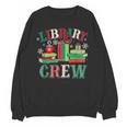 Library Crew Book Lovers Reader Teacher Librarian Christmas Unisex Sweatshirt