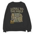 Loyal To The Shelf Knight Panther Book Lover Unisex Sweatshirt