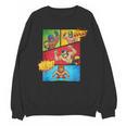 Lucha Libre Comic Book Mexican Wrestling Cartoon Wrestler Unisex Sweatshirt