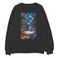 Magic Books Butterflies Fantasy Nature Tea Enchanting Unisex Sweatshirt