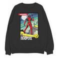 Marvel Comics Deadpool Vintage Book Art Unisex Sweatshirt