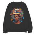Month Honoring Past Inspiring Pride Melanin Book Unisex Sweatshirt