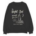 Night Owl Book Club Bookish Book Lover Tee Unisex Sweatshirt