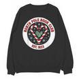 North Pole Book Club Shirt Candy Cane Christmas Unisex Sweatshirt