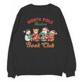 North Pole Readers Book Club Reading Book Christmas Unisex Sweatshirt North Pole Readers Book Club Reading Book Christmas Unisex Sweatshirt
