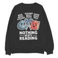 Nothing Beats Reading Rock Paper Scissors Book Lover Unisex Sweatshirt Nothing Beats Reading Rock Paper Scissors Book Lover Unisex Sweatshirt
