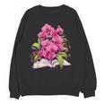 Orchids Flowers Book Floral Unisex Sweatshirt Orchids Flowers Book Floral Unisex Sweatshirt