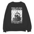 PROUDLY ANTI-SOCIAL MEMBER OF THE Introverted Book Club Unisex Sweatshirt PROUDLY ANTI-SOCIAL MEMBER OF THE Introverted Book Club Unisex Sweatshirt