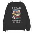 I Read Banned Books Bookworm Unisex Sweatshirt