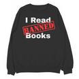 I Read Banned Books Censored Red Stamp Reading Librarian Unisex Sweatshirt I Read Banned Books Censored Red Stamp Reading Librarian Unisex Sweatshirt