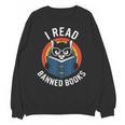 I Read Banned Books For Men Women Cat Banned Books Unisex Sweatshirt