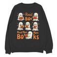 Read Boo KS Read More Bo KS Cute Ghost Reading Book Unisex Sweatshirt Read Boo KS Read More Bo KS Cute Ghost Reading Book Unisex Sweatshirt