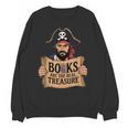 Read Book Reader Library Reading Librarian Pirate Bookworm Unisex Sweatshirt Read Book Reader Library Reading Librarian Pirate Bookworm Unisex Sweatshirt