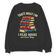 I Read Books Bookworm Halloween Unisex Sweatshirt I Read Books Bookworm Halloween Unisex Sweatshirt