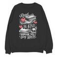Read Books Be Kind Stay Weird Skeleton Heart Reading Alt Unisex Sweatshirt Read Books Be Kind Stay Weird Skeleton Heart Reading Alt Unisex Sweatshirt