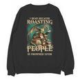 I Read Because Roasting People Is Frowned Upon Dragon Book Unisex Sweatshirt I Read Because Roasting People Is Frowned Upon Dragon Book Unisex Sweatshirt