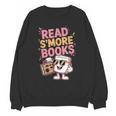 Read S'More Books Camping Outdoors Travel Campfire Smores Unisex Sweatshirt