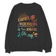 Readers Books Lovers BFF Books Club Paranormal Romance Reading Book Vampires Werewolves & Fae -Adults Short Sleeve Unisex Sweatshirt Readers Books Lovers BFF Books Club Paranormal Romance Reading Book Vampires Werewolves & Fae -Adults Short Sleeve Unisex Sweatshirt