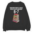 Reading Book Teacher 67 Six Seven Meme Unisex Sweatshirt