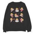Reading Cupids Books Valentine's Day Teachers Book Lovers Unisex Sweatshirt Reading Cupids Books Valentine's Day Teachers Book Lovers Unisex Sweatshirt
